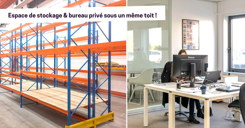 Espace de stockage et bureau privés