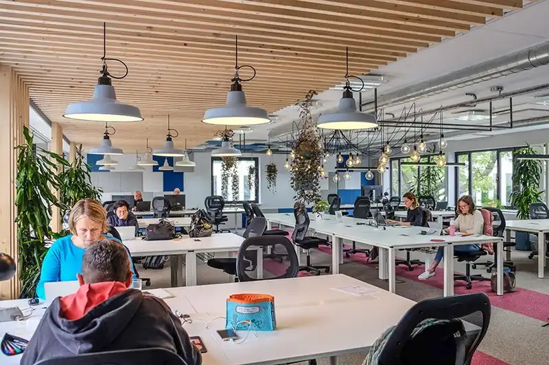 Open-space-office Brussels Bureaux en open space à Bruxelles